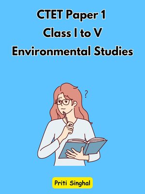 cover image of CTET Paper 1 Class I to V Environmental Studies